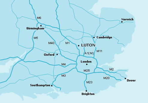   Luton map copy and paste 